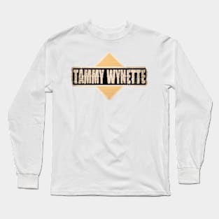 Tammy Wynette - country music Long Sleeve T-Shirt